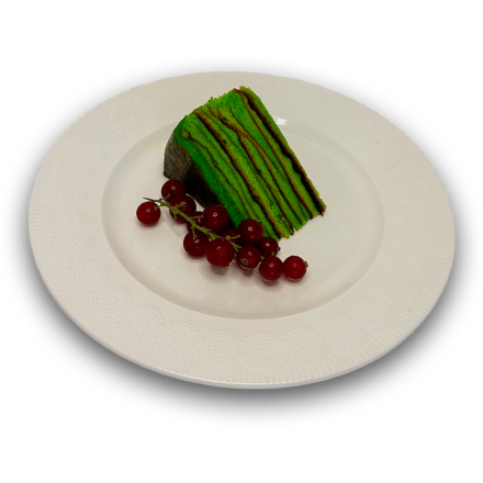 Spekkoek Pandan (1 stuk)