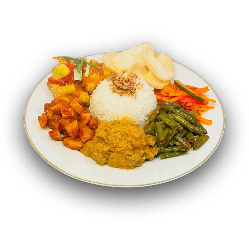 Nasi Putih Tjampoer vers bereid door Aya Makan Enak