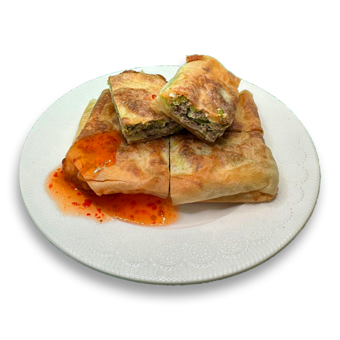 Martabak Telor vers bereid door Ayo Makan Enak