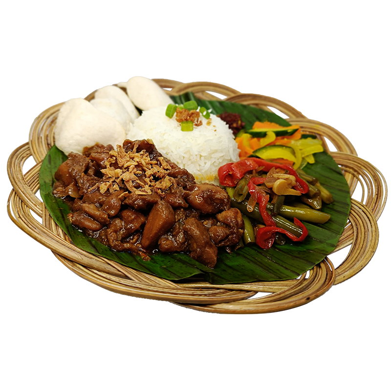 Rijst Menu Ayam Kecap