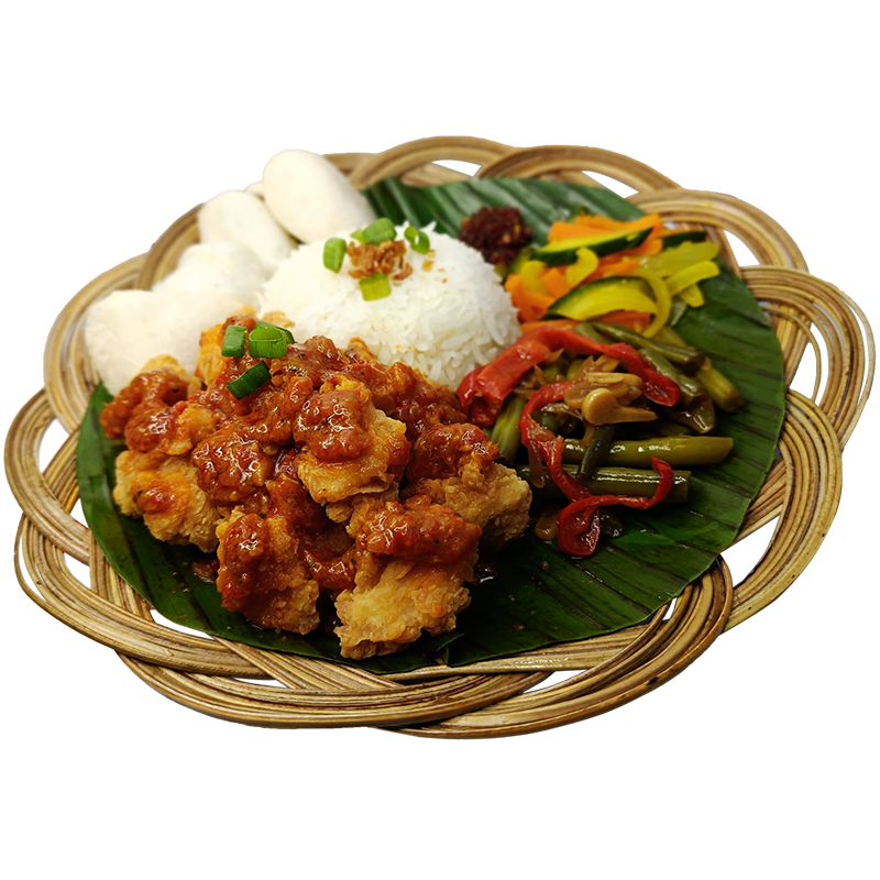 Rijst Menu Belado Kip